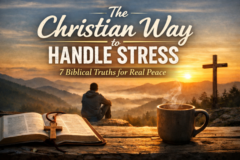 Christian way to handle stress