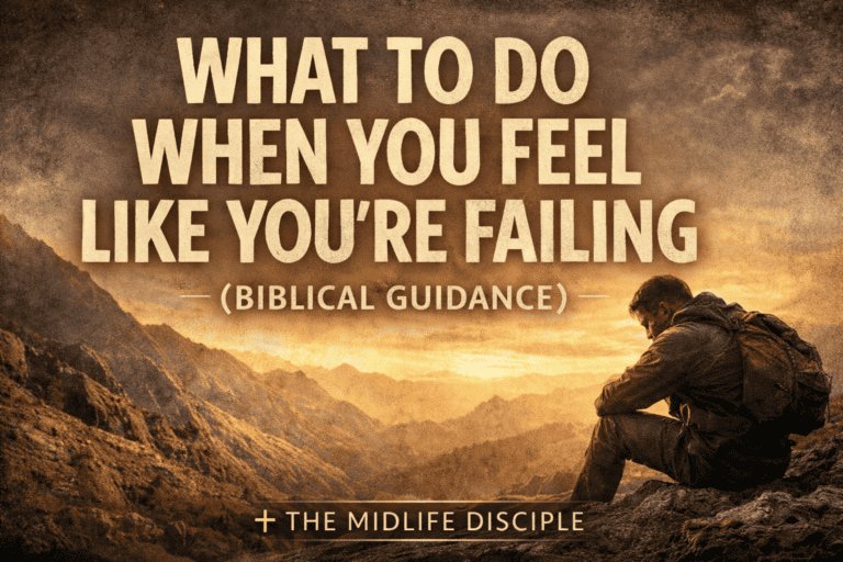 What To Do When You Feel Like You're Failing