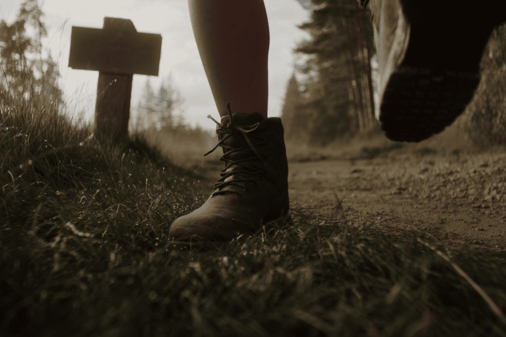 Boots on the trailhead